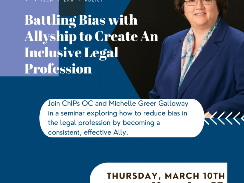 Battling Bias with Allyship to Create An Inclusive Legal Profession