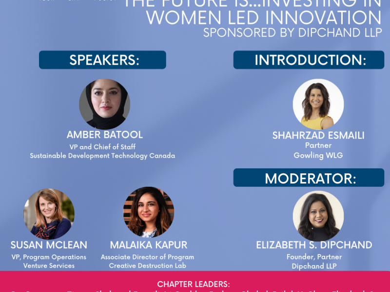 The Future is… Investing in Women-Led Innovation